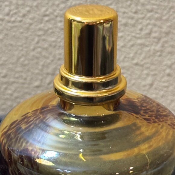 Scentier Fragrance Oil Diffuser Lamp Gold Amber Glass Bottle NO TOPPER - Picture 4 of 6